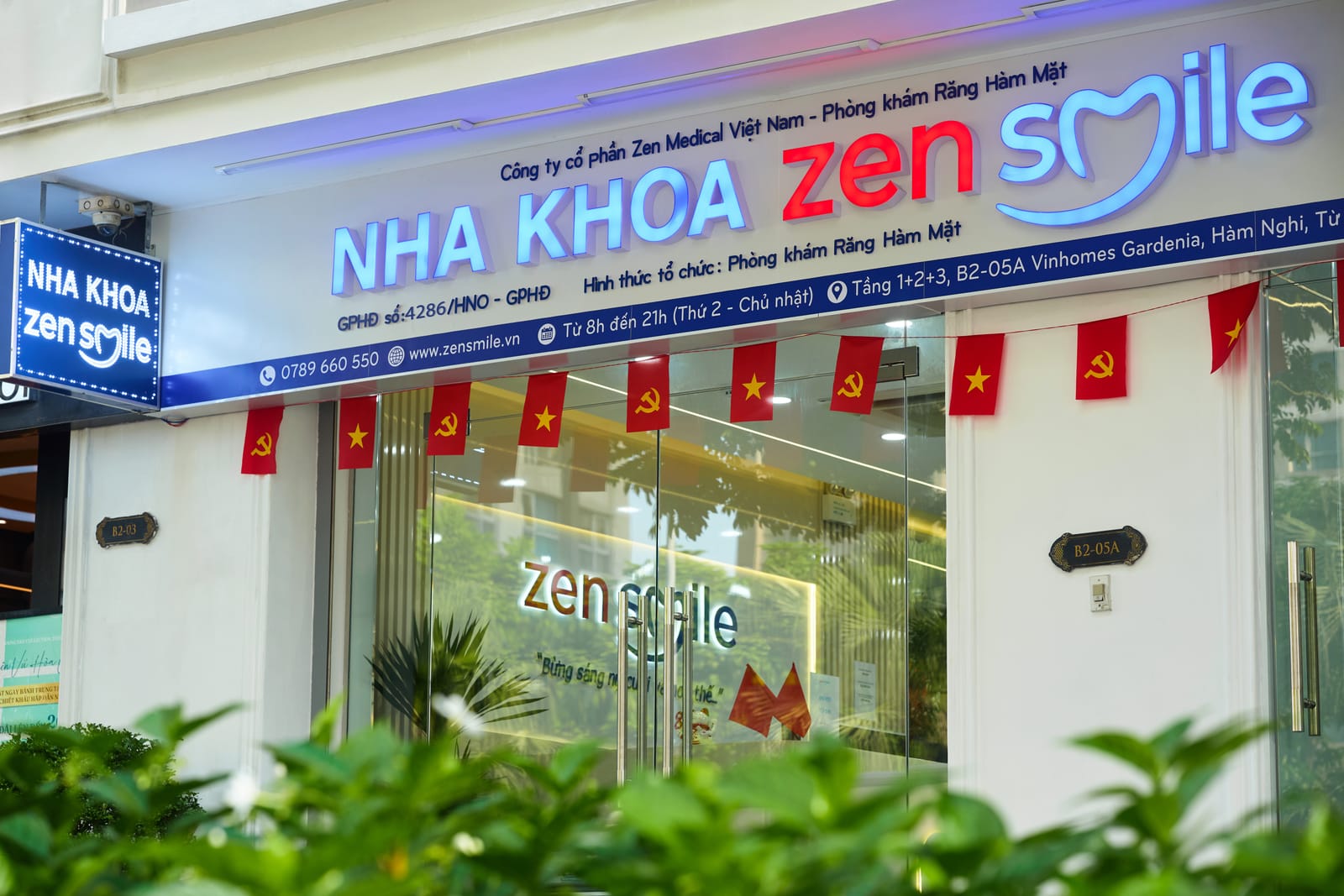 Nha khoa Zensmile tại Vinhomes Gardenia