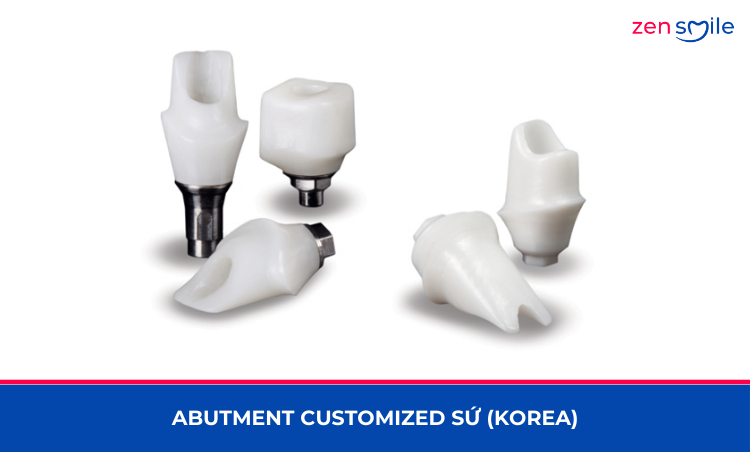 Abutment Customized Sứ (Korea) — ảnh 2