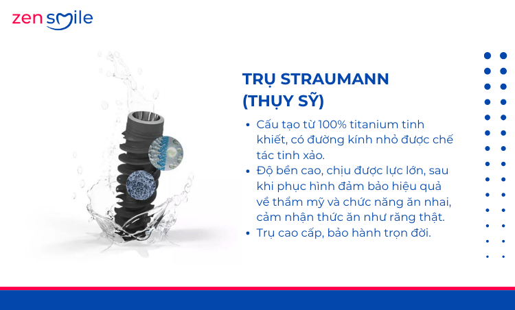 Trụ Thuỵ Sỹ (Straumann) — ảnh 3