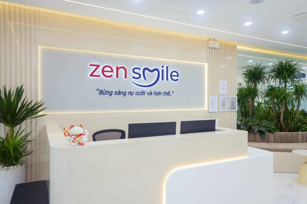Quầy lễ tân Zensmile